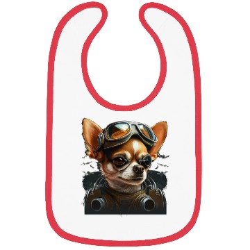 Discover Chihuahua | Race Racing Car Funny Dog Mechanic Bibs