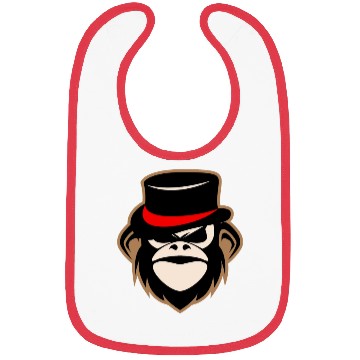 Discover Black Monkey Bibs