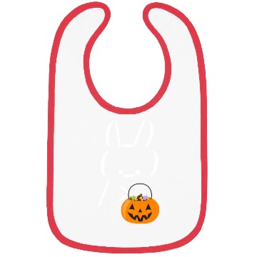 Discover Halloween Bunny Rabbit Meme With Trick Or Treat Bibs