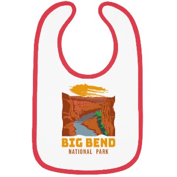 Discover Big Bend National Park Novelty Bibs