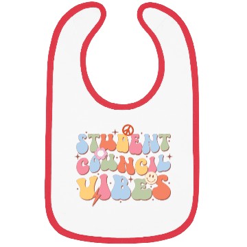 Discover Student Council Vibes, Back To School Bibs