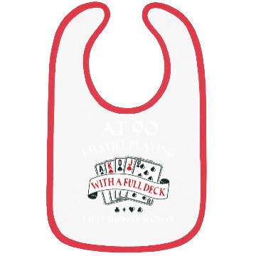 Discover 90Th For 90 Playing Cards Bibs