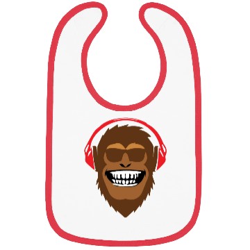 Discover monkey music Bibs