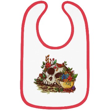 Discover Skull Garden Bibs
