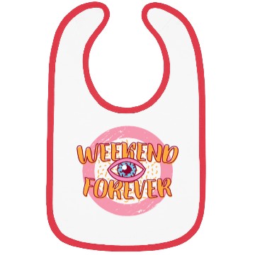 Discover Retro 80s Weekend Forever Bibs