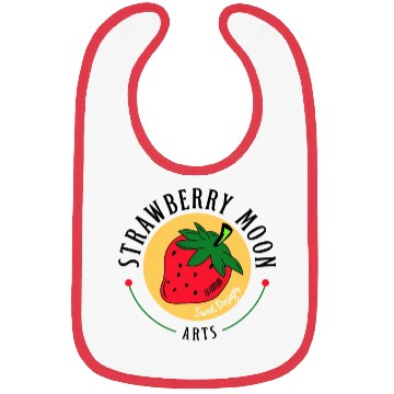 Discover Strawberry Moon Arts, sweet designs Bibs