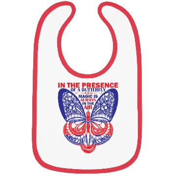 Discover In the presence of a butterfly Bibs