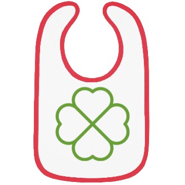 Discover Four Leaf Clover Bibs