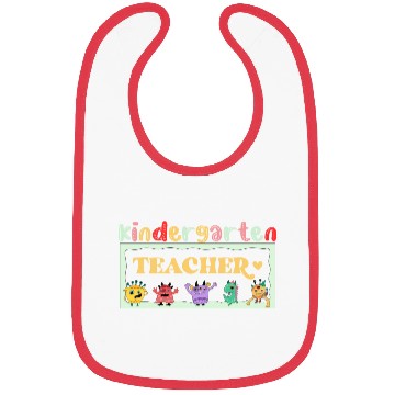 Discover FUNNY KINDERGARTEN TEACHER Bibs