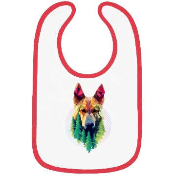 Discover German Shepherd Forest Bibs