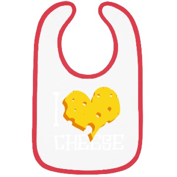 Discover I Love Cheese Bibs