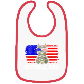 Discover Pitbull Dad Bibs