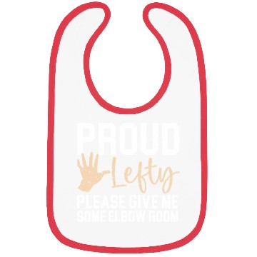 Discover Proud Lefty Please Give Me Some Elbow Room Bibs