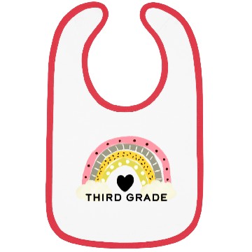 Discover Third Grade Back To School Bibs