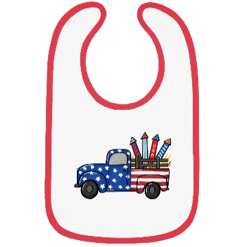 Discover Usa Flag Truck Bibs