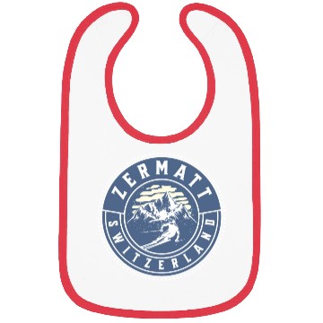 Discover Zermatt Switzerland Vintage Skiing Bibs