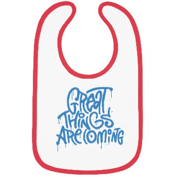 Discover Great Things Are Coming Bibs