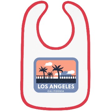 Discover Los Angeles California Bibs