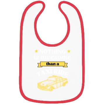 Discover Taxi Ride Old Car Lover Bibs