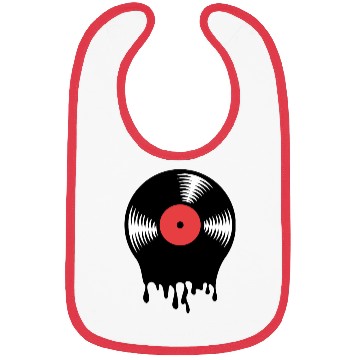 Discover Melting vinyl disc. Bibs