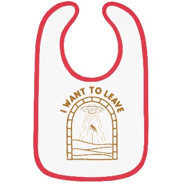 Discover I Want To Leave Alien Lover Ufo S Day Bibs