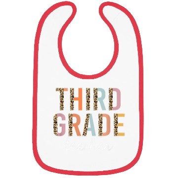 Discover Third Grade Teacher Back to School Bibs