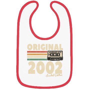 Discover Original 2002 Birthday Gift Bibs