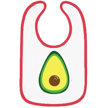 Discover Avocado Vector Design Bibs