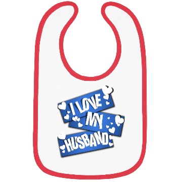 Discover I Love My Husband Bibs