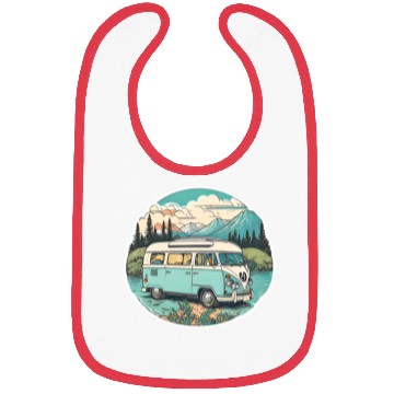 Discover Classic Camper Van Bibs
