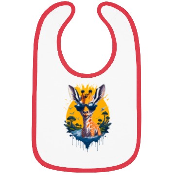 Discover cool Giraffe Bibs