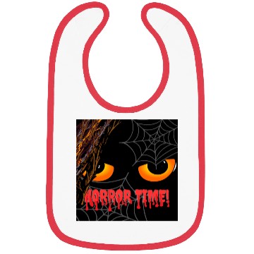 Discover horror time Bibs