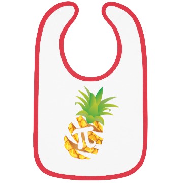 Discover Pi Day Bibs, Pineapple Pi Day, Funny Math Lover