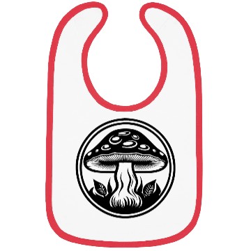 Discover Mushroom Picker Fungi Forest Bibs