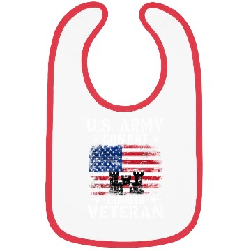 Discover US Army Combat Engineer Veteran Bibs