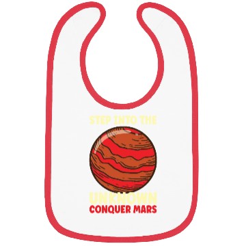 Discover Mars Explore Astronaut Astronomy Solar System Bibs