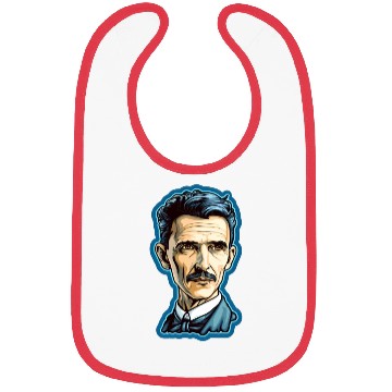 Discover Nikola Tesla Physics Nerd Geek Bibs