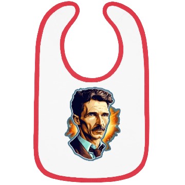 Discover Nikola Tesla Physics Nerd Geek Natural Sciences Bibs