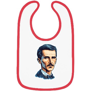 Discover Nikola Tesla Physics Geek Nerd Bibs
