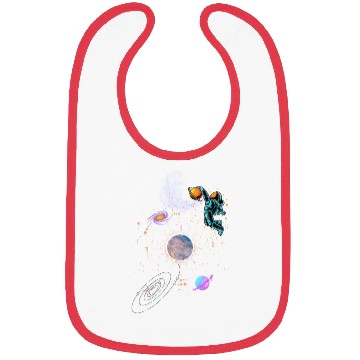 Discover space Bibs
