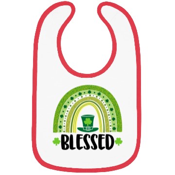 Discover Blessed St Patricks Bibs