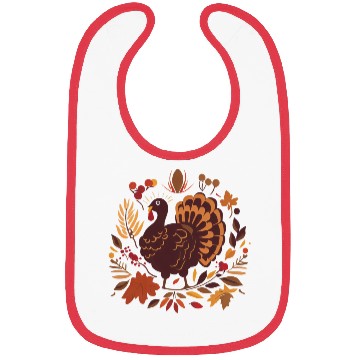 Discover Turkeys, Harvest, and Gratitude Bibs