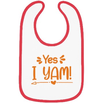 Discover Yes I Yam Thanksgiving Bibs