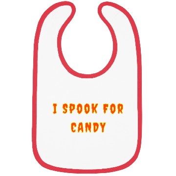 Discover I Spook For Candy nostalgia Bibs