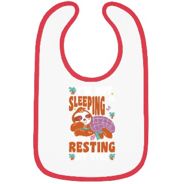 Discover Sleeping Late Risers Morning Grouch Rest Bibs