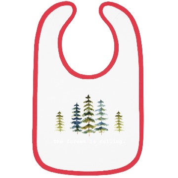 Discover The Forest is calling Nature Lovers Bibs