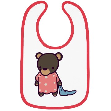 Discover Cute Bear Cub Bedtime Bibs