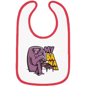 Discover Monkey Banana Bibs