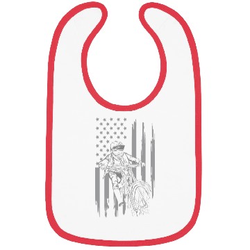 Discover Mountain Bike Usa Flag Bibs