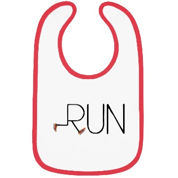 Discover Running Motivation funny Bibs